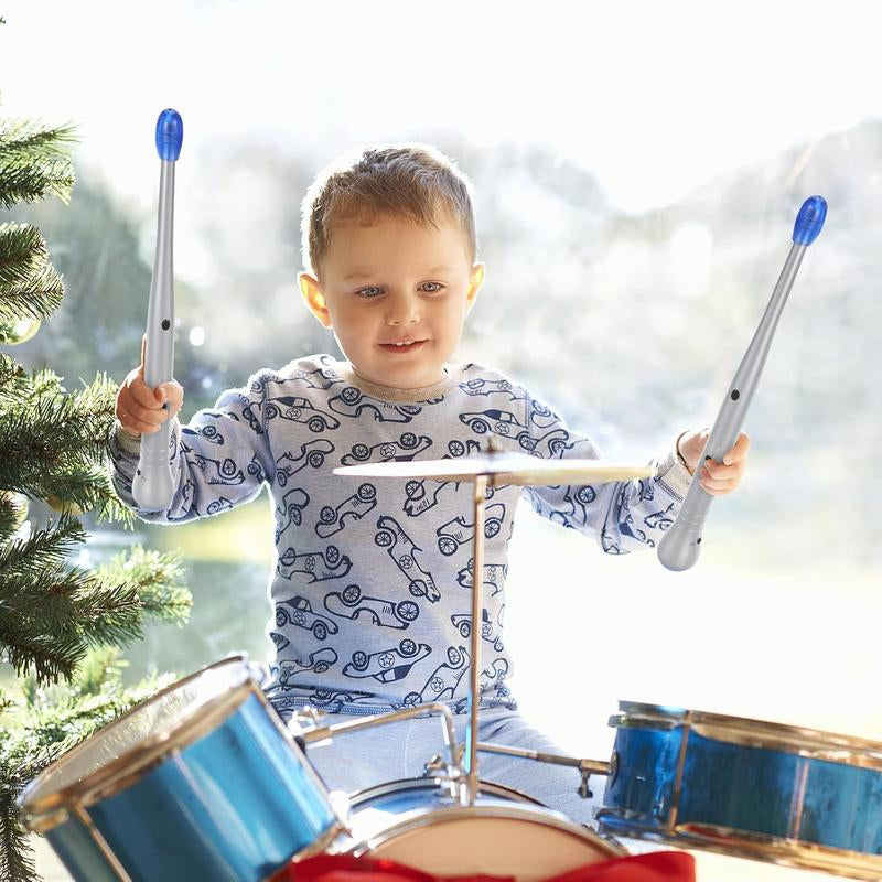 Air Hit Digital Drumsticks – Suitable for Ages 3 to Adult. Batteries Not Included. a Fun Gift Item, Not Intended for Professional Use. Drum Stick Set