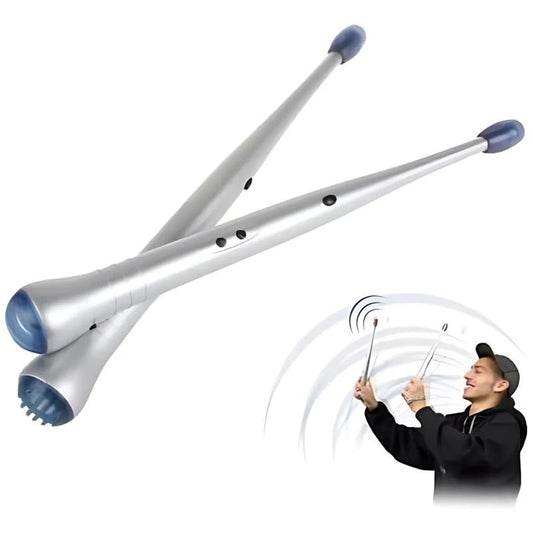 Air Hit Digital Drumsticks – Suitable for Ages 3 to Adult. Batteries Not Included. a Fun Gift Item, Not Intended for Professional Use. Drum Stick Set