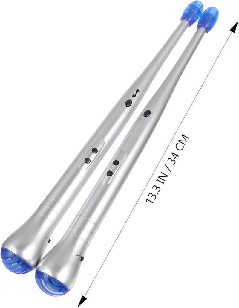 Air Hit Digital Drumsticks – Suitable for Ages 3 to Adult. Batteries Not Included. a Fun Gift Item, Not Intended for Professional Use. Drum Stick Set
